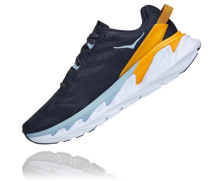 Tenis Hoka One One Masculino Azul Marinho/Branco - Elevon 2 - 297-KOTDNQ